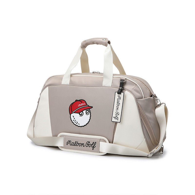 Malbon韩国正品代购男女高尔夫球包2026新款衣物收纳包单肩旅行包
