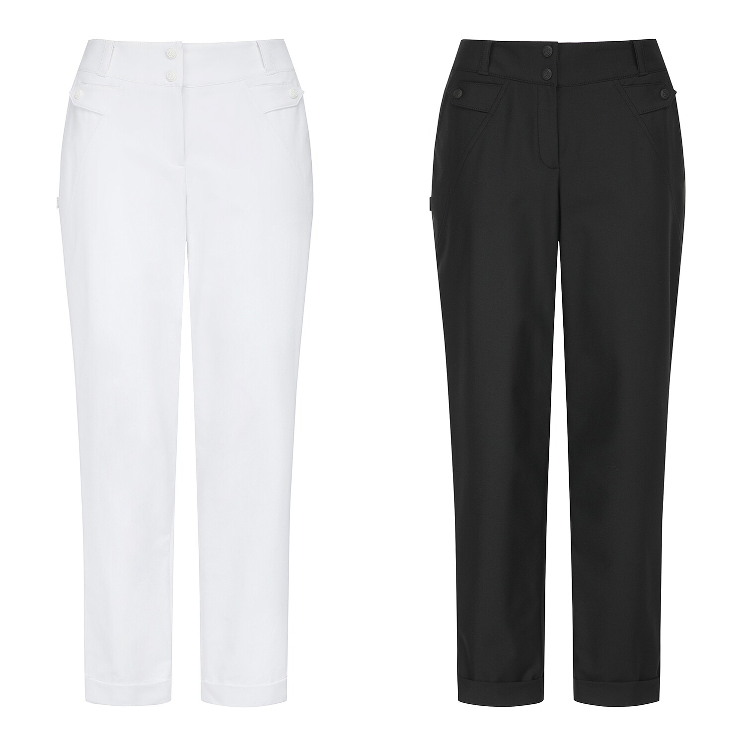 26年女士春季韩国代购STANDREWS高尔夫球服修身显瘦百搭运动长裤