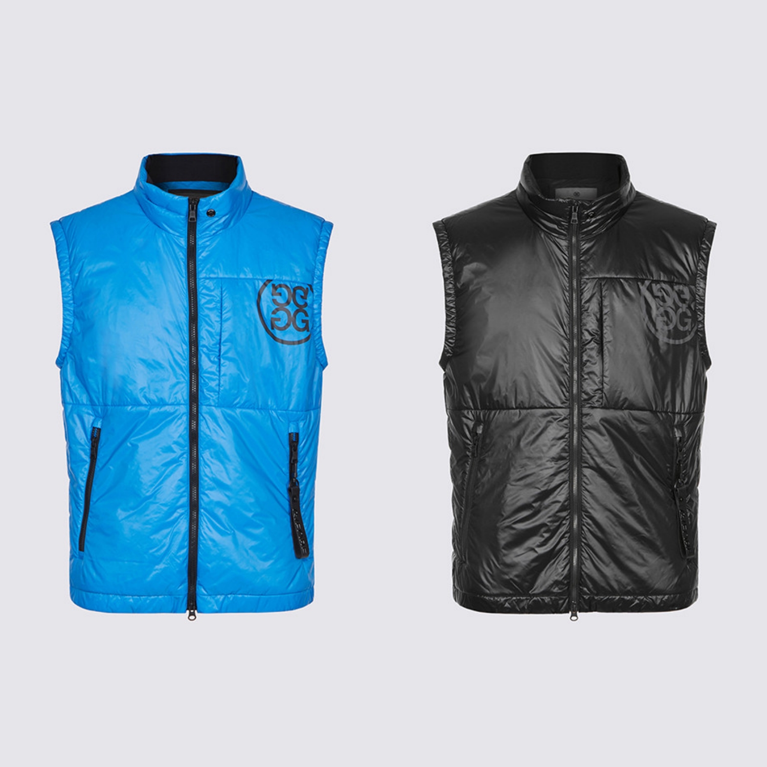 25年男士冬季韩国代购G4高尔夫球服休闲运动轻质保暖立领羽绒马甲