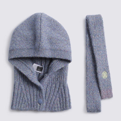 韩国正品代购G4高尔夫球帽25冬季男女通用保暖防风毛线帽围巾套装