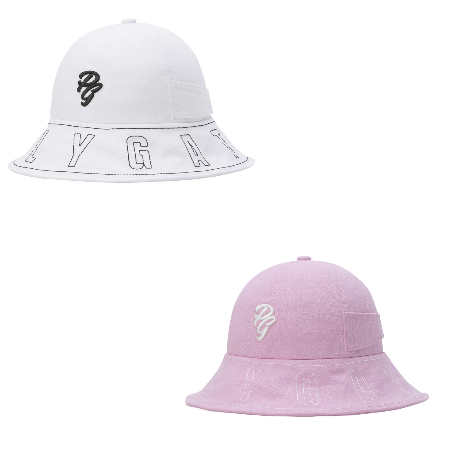 26女士春季韩国代购PEARLYGATES高尔夫球帽休闲运动防晒渔夫帽子