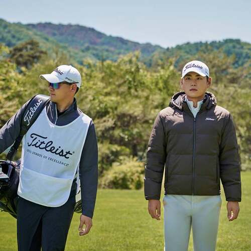 Titleist 韩国正品代购高尔夫球服男士2026新款冬季保暖厚羽绒服