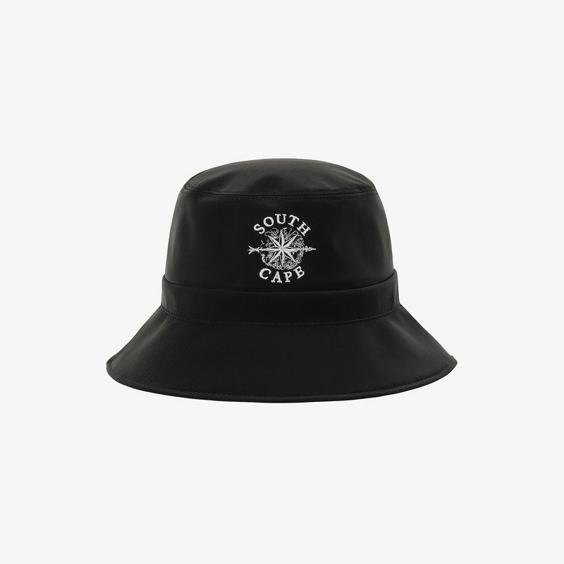 韩国代购southcape高尔夫球帽女士秋冬图案印花防晒水桶帽渔夫帽