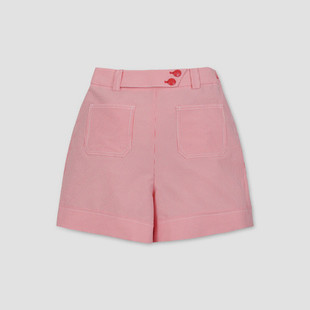 韩国正品代购G4高尔夫球服25女士运动简约百搭透气时尚泡泡纱短裤