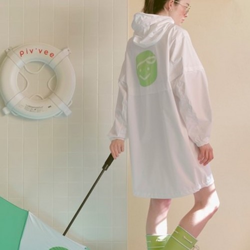 Pivvee韩国正品代购女士高尔夫球户外运动雨衣