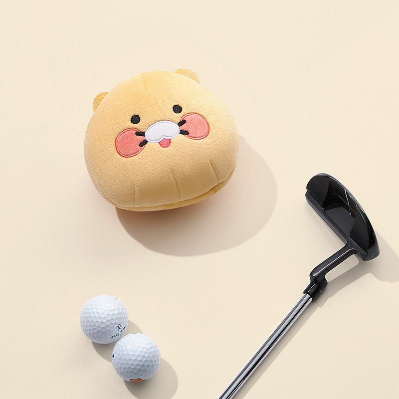 KAKAOFRIENDS韩国代购高尔夫球推杆杆头套Mallet卡通春植保护套