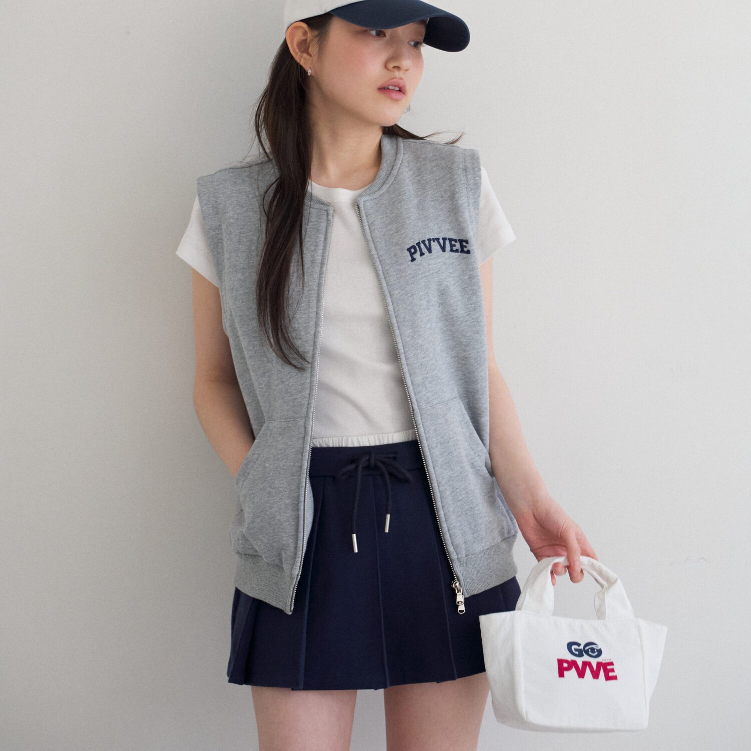 韩国代购Pivvee高尔夫球包26女士春夏时尚个性百搭便携轻便手提包