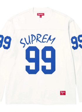 24SS 99 LS TEE数字99印花大字母美式印花宽松秋冬男女长袖T恤TEE