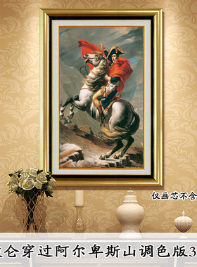 欧式风玄关客厅装饰画芯可定制