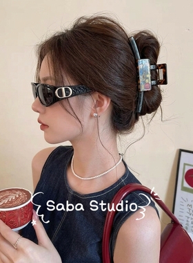 发箍墨镜女款2026新款高级感网红头箍发卡二合一防紫外线太阳眼镜