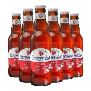 12瓶国产 福佳白啤酒/蜜桃啤酒/玫瑰红啤酒 比利时风味啤酒