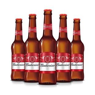 6瓶330ml瓶装国产百威啤酒 酒精3.6麦汁浓度9.7