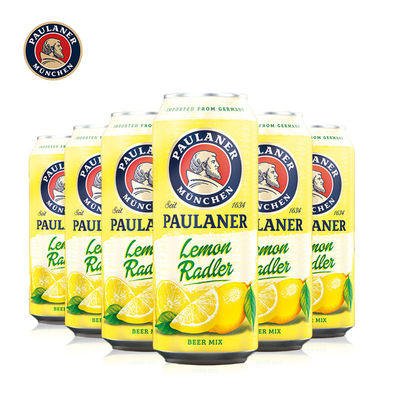 12罐德国进口保拉纳啤酒PAULANER 500ml罐装白啤/黑啤/柠檬啤酒