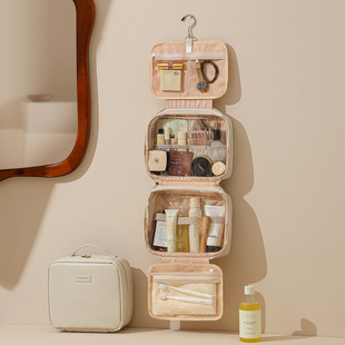 旅行神器化妆包大容量口红包手提包旅游手提化妆品收纳包出行好物