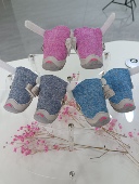 新款 透气布面狗鞋 软面狗鞋 FOKWOW富汪秋季 两只装 比DJJ偏大2毫米