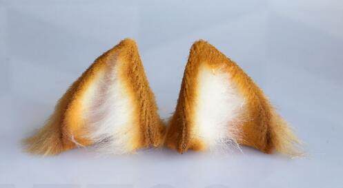 thumbnail for bjd beast ears big fox ears lolita low simulation doll cotton doll ob11mdd baby meow curator wife