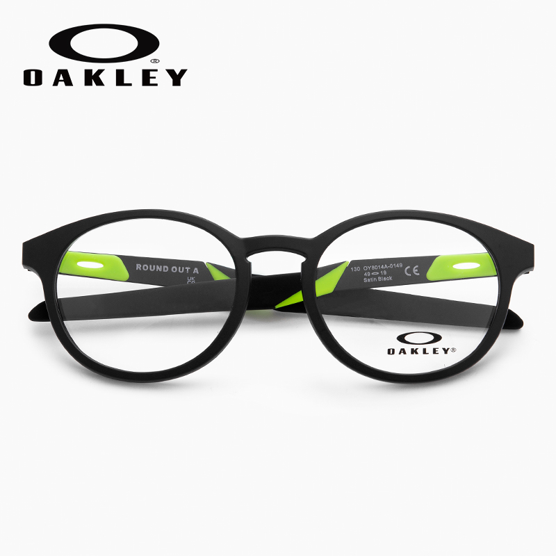 OAKLEY欧克利眼镜框儿童款板材加金属眼镜架圆框OAKLEY-0OY8014A