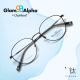 夏蒙近视眼镜框男休闲全框38150女超轻纯钛光学镜架可配镜GA38092