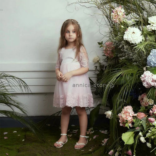 夏季新款艾尼卡故事童装annica女童开衫配裙子小外套防晒衣小外披