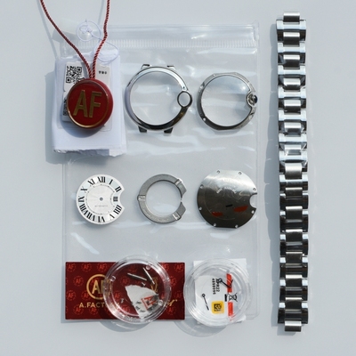 手表配件 代卡亚蓝气球表壳壳套女款AFV6 适装ETA2671-2 烤蓝钢