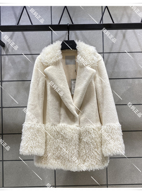 现货Mind Bridge专柜正品2020冬款女式仿皮大衣外套MULT725J-2380