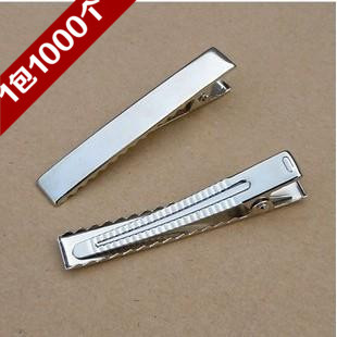 1包500个 6cm加厚版 手工饰品配件 鸭嘴夹 2.5KG 优质方夹