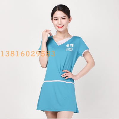 服装定做超市导购促销员工服工装
