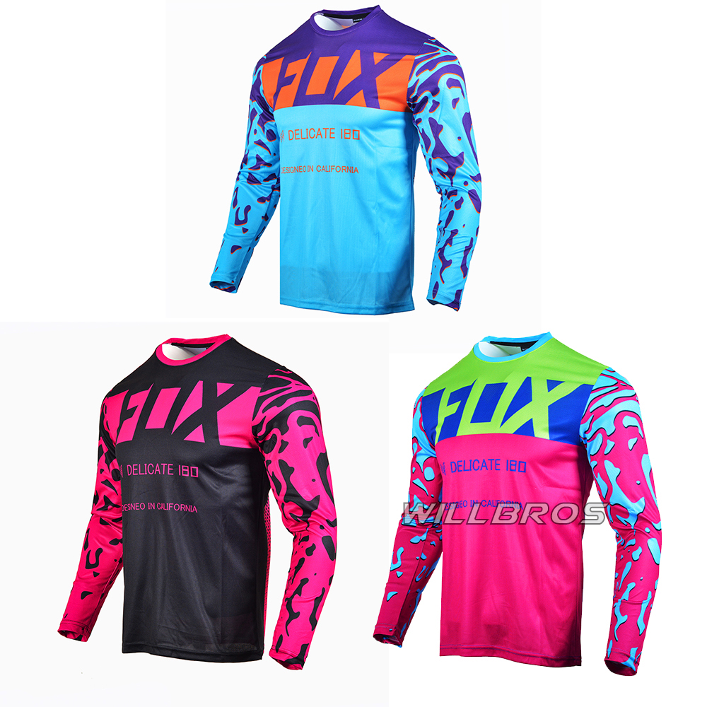 DELICATE FOX 摩托车极限越野休闲山地骑行速降服MX ATV180 速干