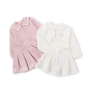 学院风海军领可爱女孩长袖 MP钢琴家日系女童装 套裙 PIANO MEZZO