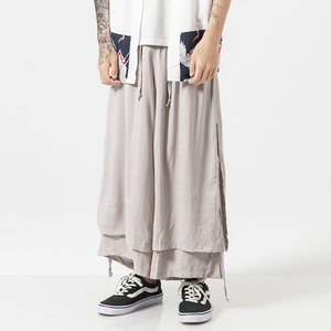 风汉服男古风仙气古装汉装侠客书生禅服居士服阔腿裤 K68/P95图片