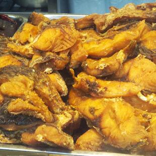 上海老字号光明邨招牌熟食特色熏鱼爆鱼500克本帮卤味小吃下酒菜