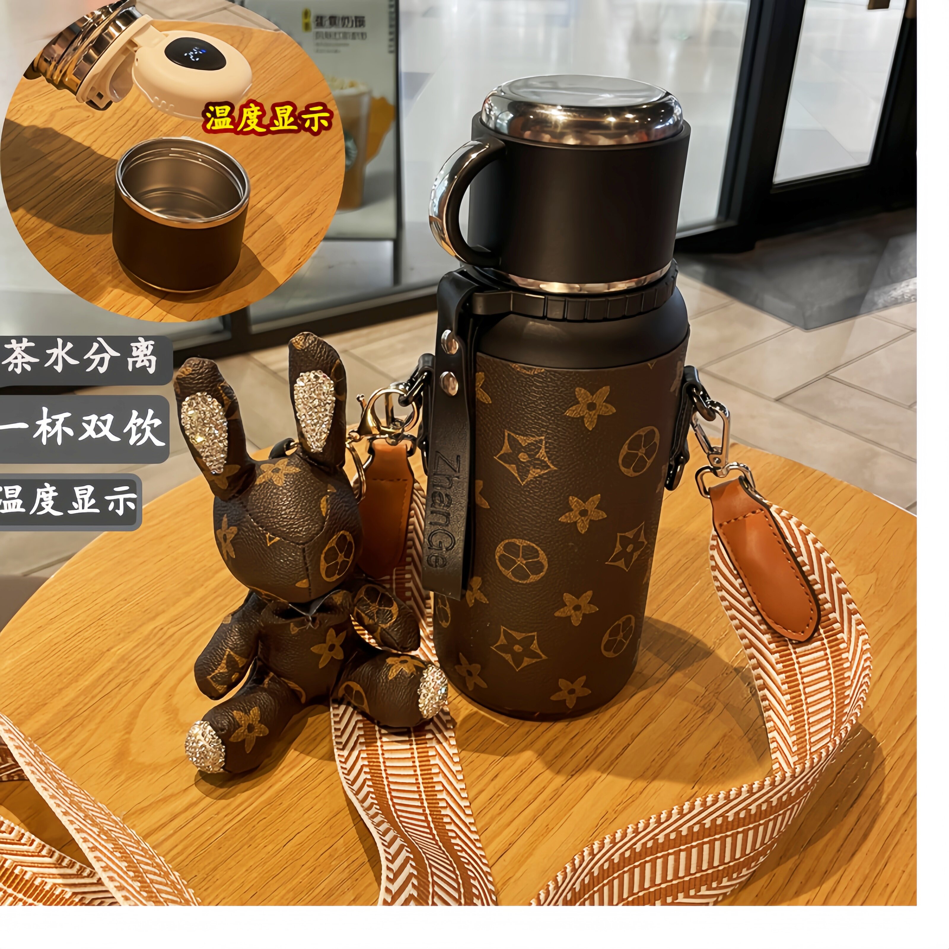 大容量保温杯男2024新款杯子保温壶冬季316不锈钢女高端带盖水杯