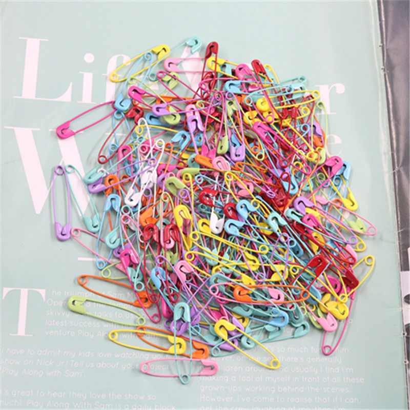 컬러 핀 브로치 안전핀 종이 클립 종이 클립 어린이 안전핀 사무용품