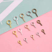 羊眼螺丝钉自攻钩子吊环悬挂吊环圆头环铁小挂针挂钩灯钩