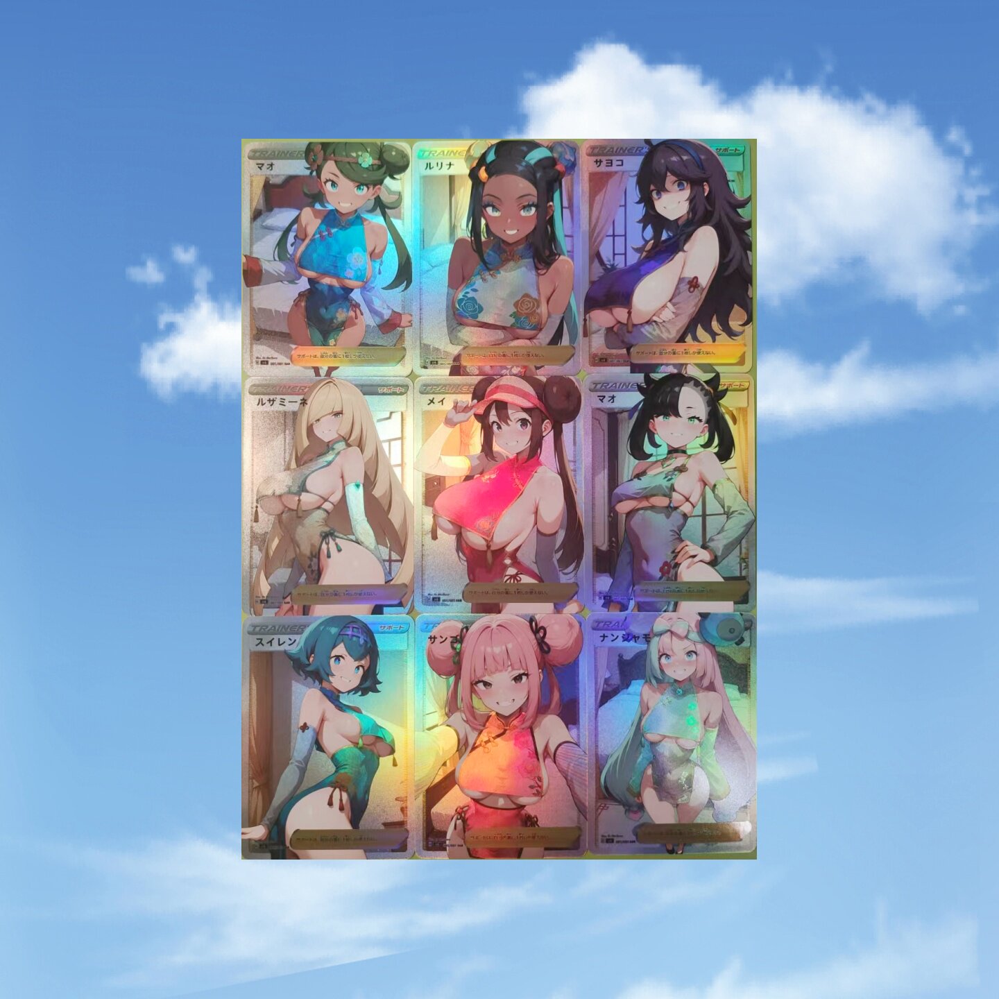 精灵宝可梦  宠物小精灵の女训收藏卡牌/卡片
