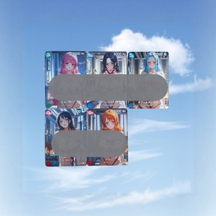 opcg自制精品 女帝娜美罗宾薇薇 大雷红丝带篇 5张半粗闪63*88mm