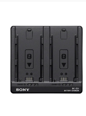 索尼 BC-ZD1 双槽充电器 适用于A7M3  6600 A9M2  7R3  7RM4  7RM5  7S3 7C  6700 ZV-E1 FX3  FX30 7M4  A1