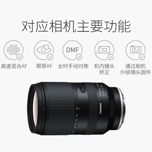 （Tamron）B061S 18-300mm F/3.5-6.3 Di III-A VC VXD防抖远摄大变焦微单镜头SONYAPS-C专用E口腾龙28-200