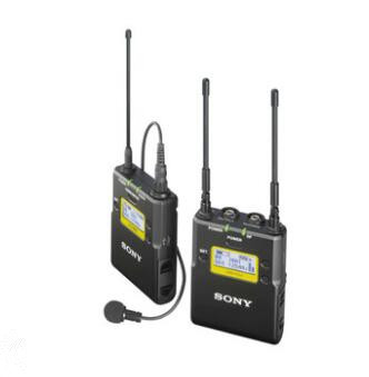 sony UWP-D21小蜜蜂 d11升级款 领夹式采访胸麦 麦克风 适用于相机摄像机卡农口 3.5接口