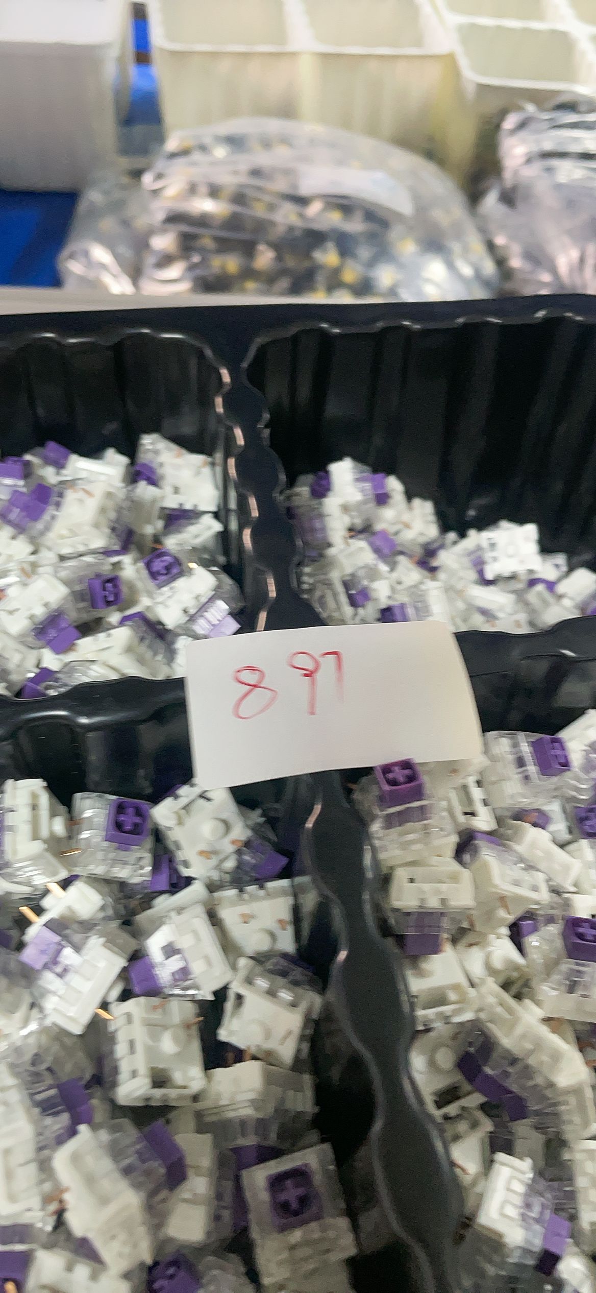 凯华BOX轴防尘防水白轴红轴茶轴黑轴kaih68机械键盘