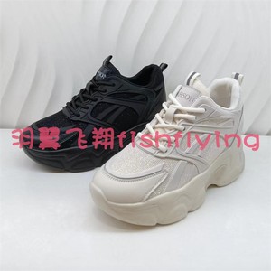 哈森女鞋专柜正品2022年春秋新款厚底休闲系带老爹鞋HC222905