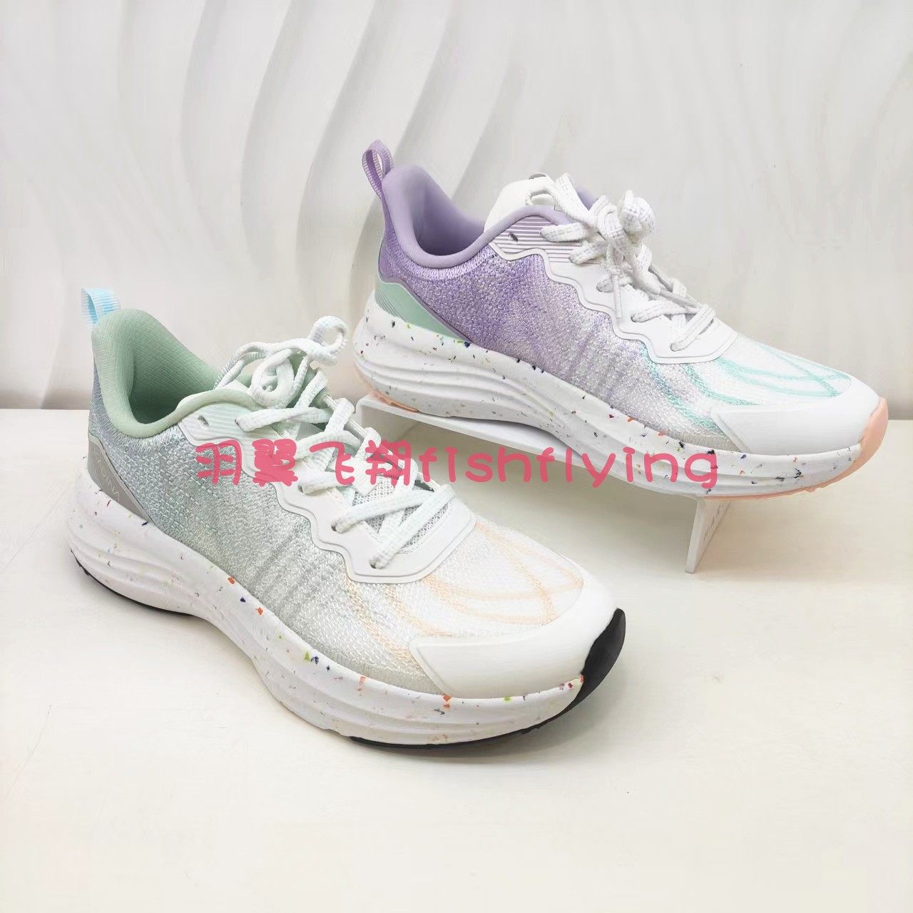 KCM259103卡迪娜专柜正品25春夏新系带超轻柔软运动休闲紫色女鞋