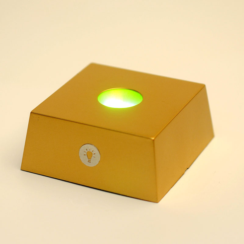 方形触摸灯光展示架手办模型动漫玩偶珠宝首饰道具盲盒摆件展示台