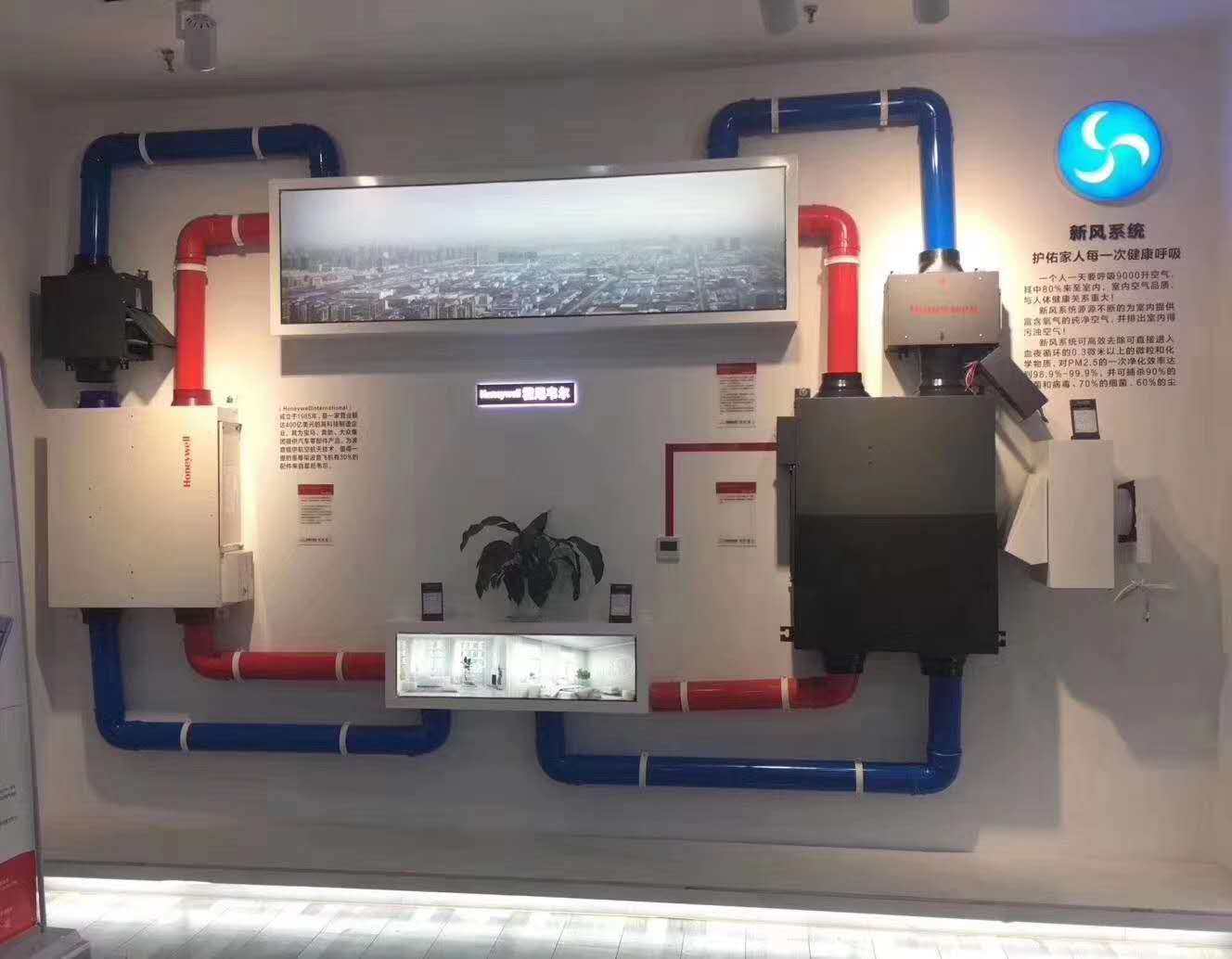 霍尼韦尔新风系统/家用全热交换器ER250/350/500S1NPOBSP原装新款