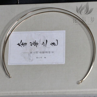 铜质铁质双层焊接发箍 花影梦发簪发饰头饰DIY配件