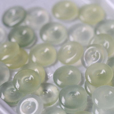 古风岫玉璎珞挂坠汉服手链平安扣