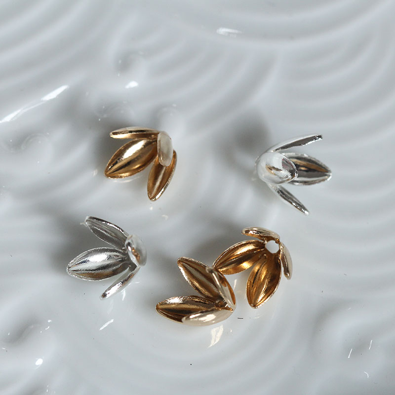 花影梦黄铜保色四瓣花托