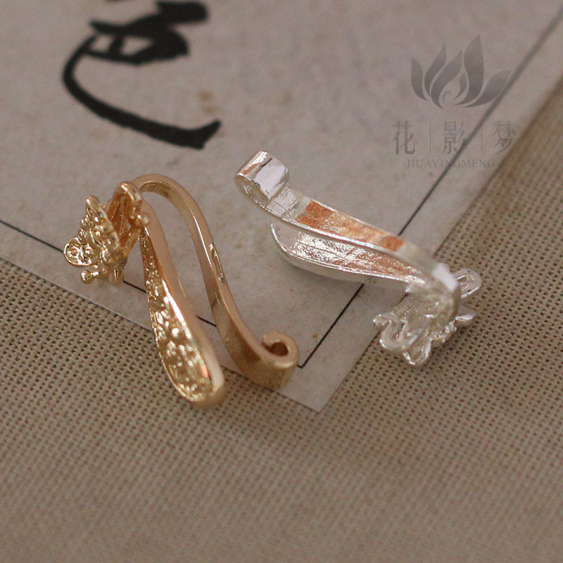 diy小号蝴蝶如意禁步压襟发饰