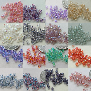 花影梦发簪发饰头饰DIY配件 捷克进口3mm火磨珠菠萝珠