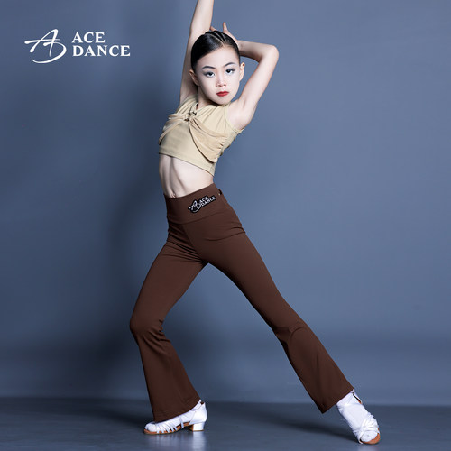 ACEDANCE舞蹈裤吊带专业少儿舞服